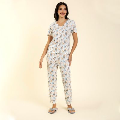 Pijama Greyhound Cachorrinhos- frente